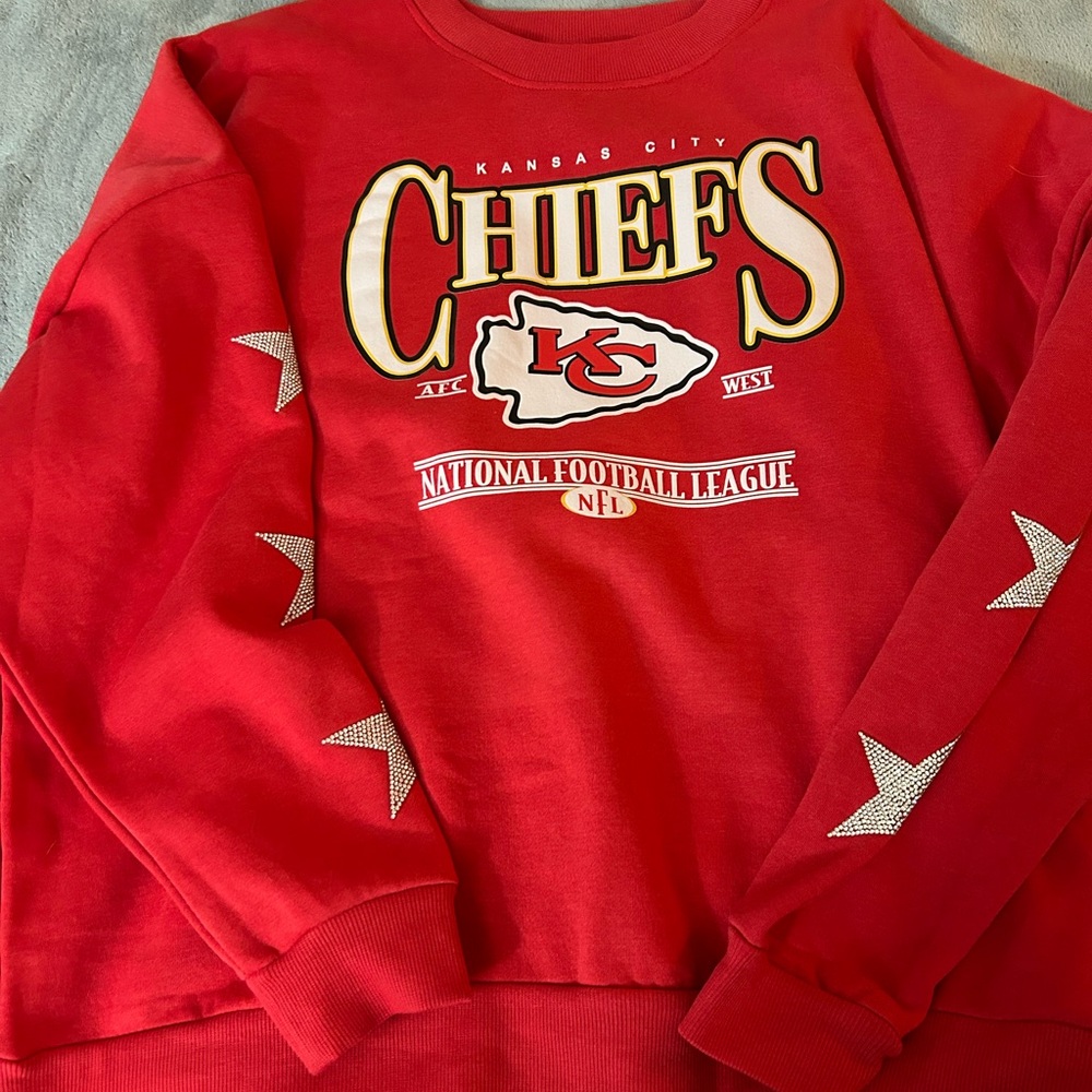 Kansas City Chiefs Red Sweatshirt